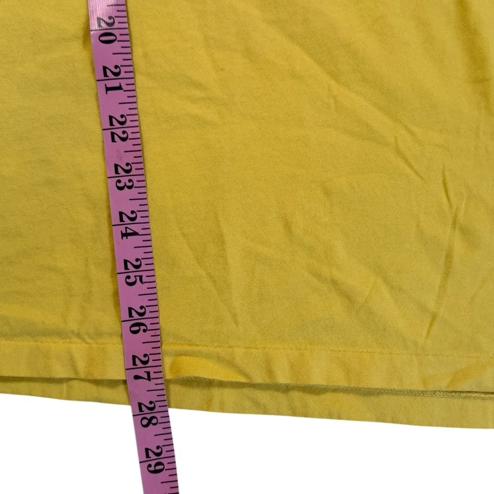 Polo Ralph Lauren Mens Custom Fit Yellow Short Sleeve Crew Neck T-Shirt Size L